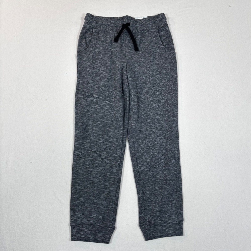 Arizona Jean Co Boys Joggers Pants Size M 10 12 Dark Gray Cotton Polyester